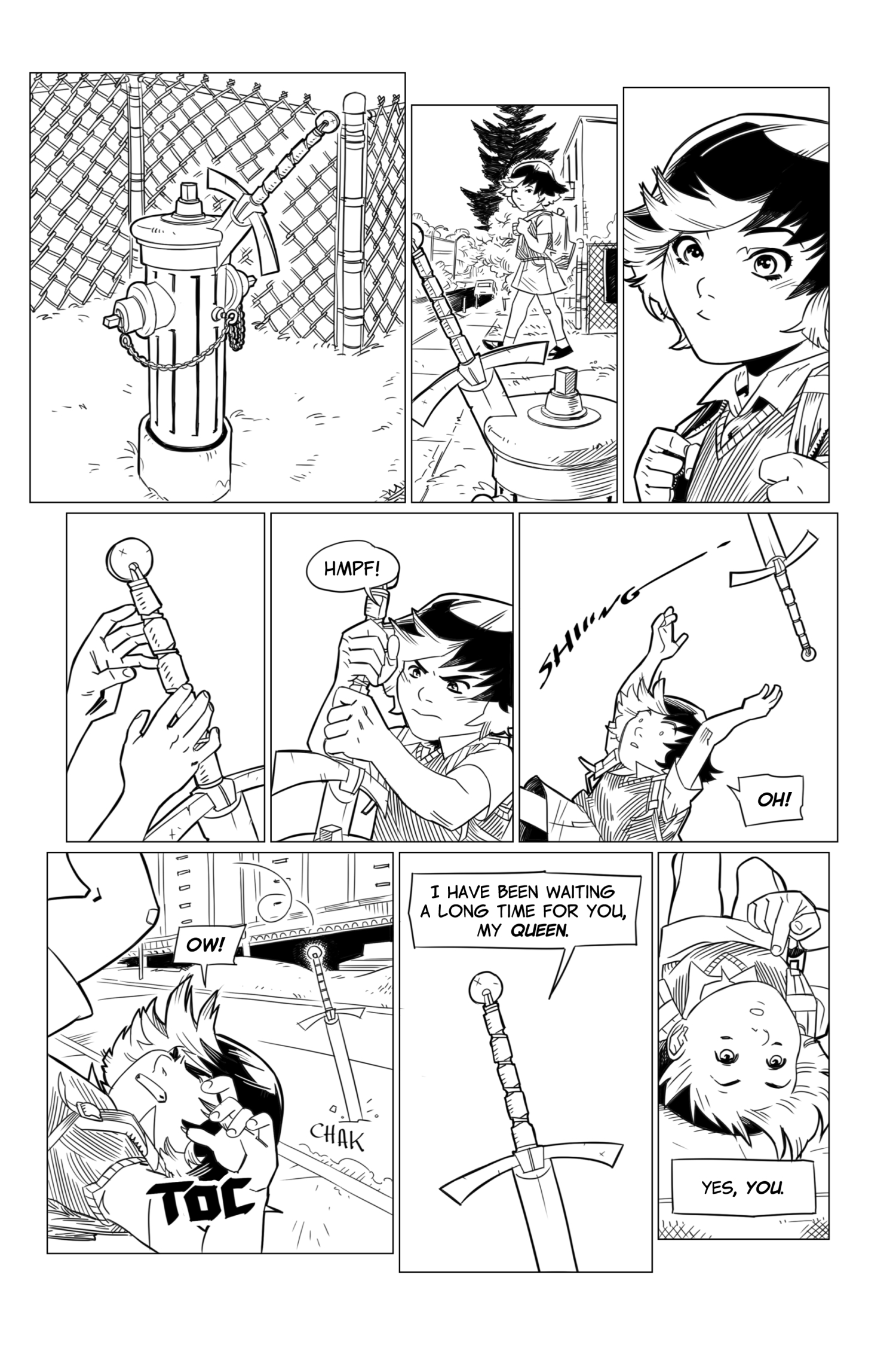 We Stand On Ice page 1