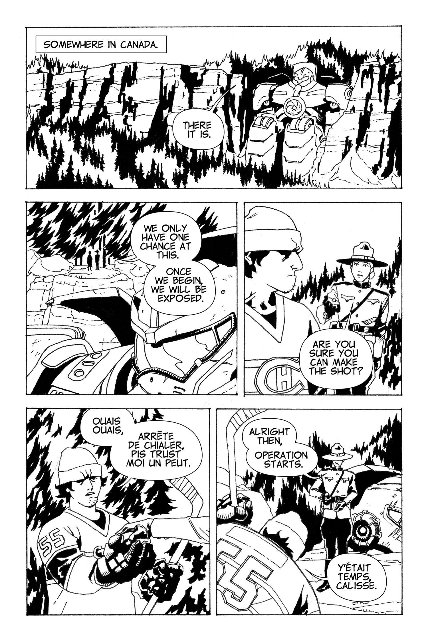 We Stand On Ice page 1