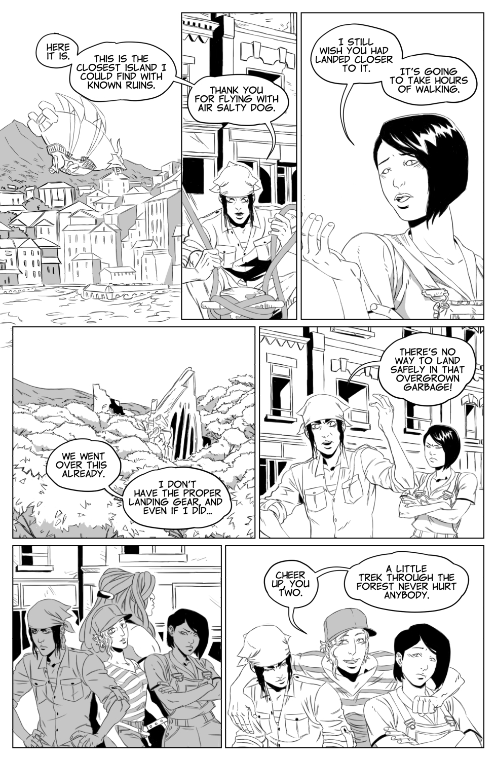 Yonaoshi page 1